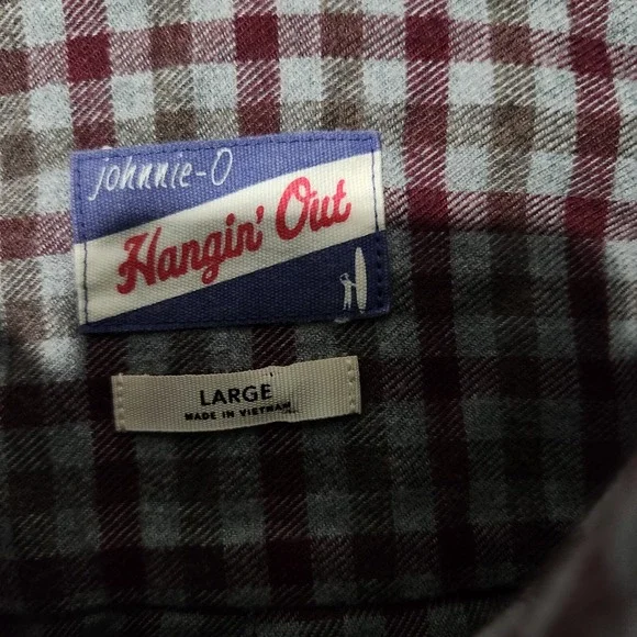 johnnie o large nwt Dickens Plaid Shirt - Picture 4 of 7